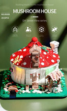 Carica l'immagine nel visualizzatore di Gallery, Creative City Street View Mushroom House - 7aleon