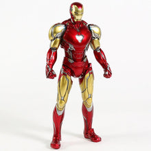 Carica l'immagine nel visualizzatore di Gallery, Genuine Marvel Iron Man Mark MK 85 Action Figure Collectible Model Toy with LED Light - 7aleon