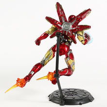Carica l'immagine nel visualizzatore di Gallery, Genuine Marvel Iron Man Mark MK 85 Action Figure Collectible Model Toy with LED Light - 7aleon