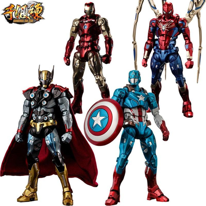 Sentinel Fighting Armor THOR ODINSON Iron Man IRON SPIDER Captain America MARVEL - 7aleon