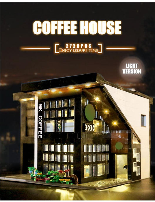 Creative City Street View Coffee Shop - 7aleon