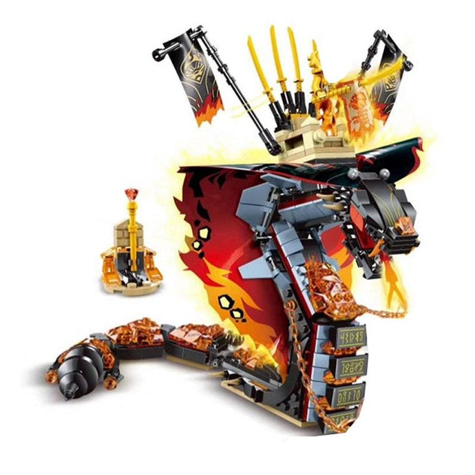 Fire Fang Spinjitzu Snake  Ninjago 7 - 7aleon