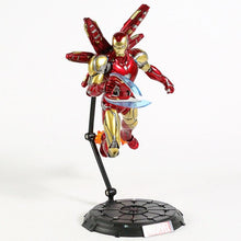 Carica l&#39;immagine nel visualizzatore di Gallery, Genuine Marvel Iron Man Mark MK 85 Action Figure Collectible Model Toy with LED Light - 7aleon

