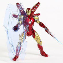 Carica l&#39;immagine nel visualizzatore di Gallery, Genuine Marvel Iron Man Mark MK 85 Action Figure Collectible Model Toy with LED Light - 7aleon
